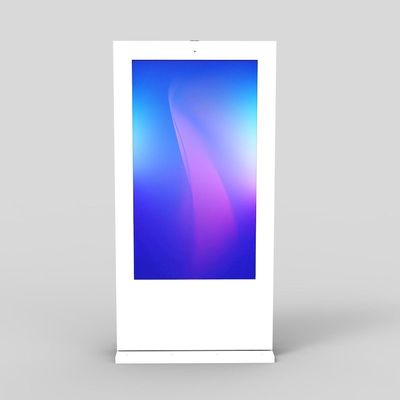 LCD/LEDの広告の立てる床キオスクのデジタル表記防水IP55 IP65 IP66